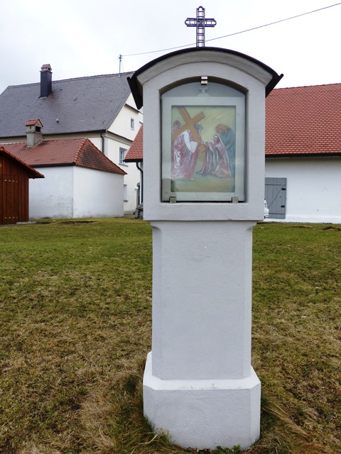 Kreuzweg Molpertshaus,  4. Station, Jesus begegnet seiner Mutter