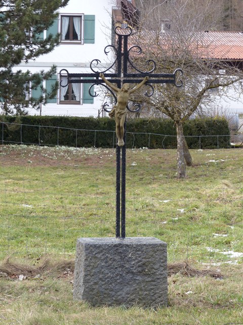 Wegkreuz in Zwings, Abbiegung nach Ehrensberg