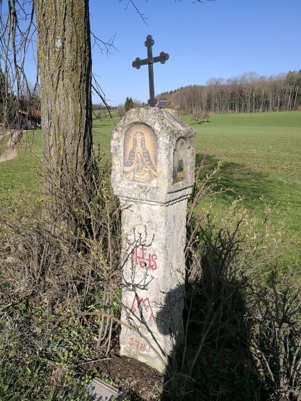 Bildstock bei Zwings, Richtung Bad Wurzach