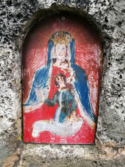 Bildstock bei Berg bei Wolfegg, Madonna von Re (Bergatreute)