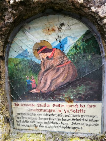 Bildstock bei Wassers, La-Salette-Madonna