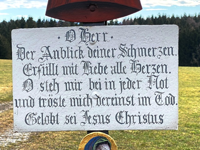 Ottmannshofen, Arma-Christi-Kreuz