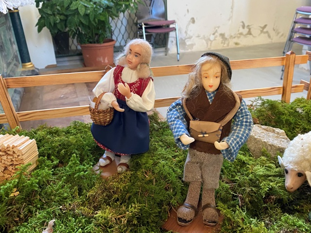 Krippe in der Pfarrkirche Pfrrich
