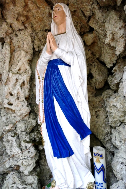 Bildstock mit Lourdesgrotte in Ringschnait