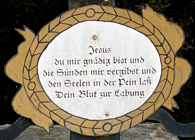 Riegg, Arma-Christi-Kreuz