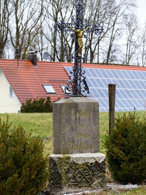 Wegkreuz, Ortsausgang Richtung Krumbach