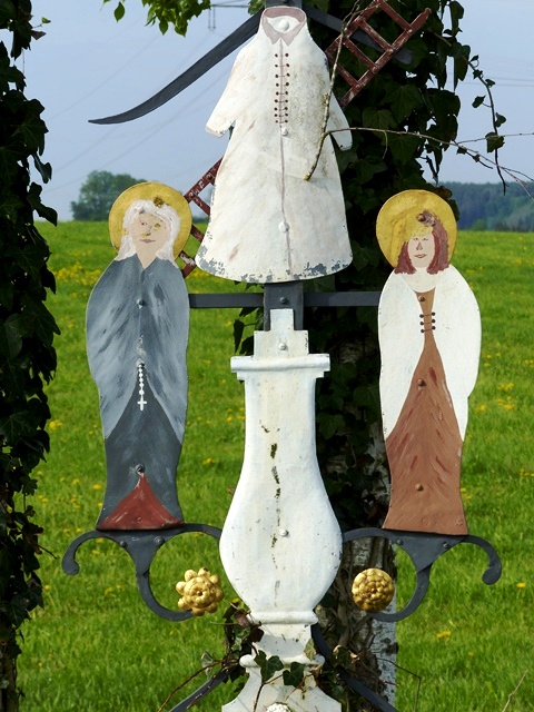 Rtenbach, Arma-Christi-Kreuz, Richtung Tannen, Detail1