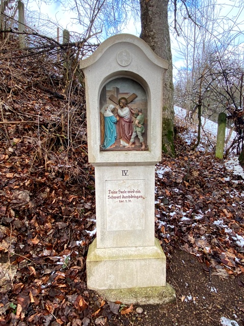 Rot an der Rot, Mettenberg, Kreuzweg, Station 4