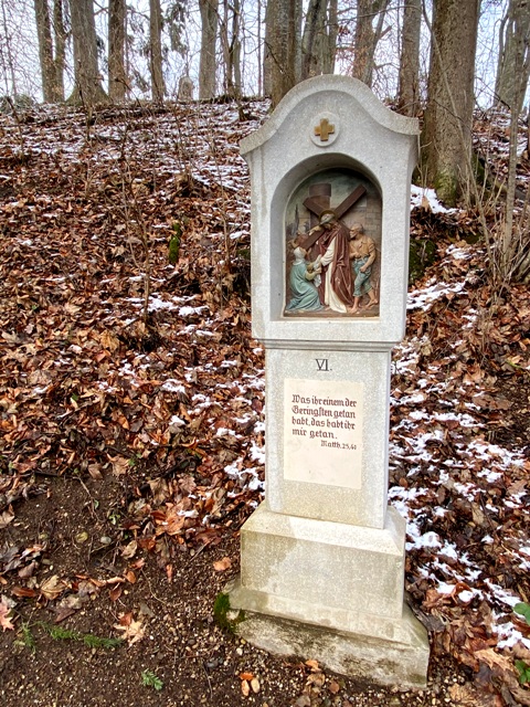 Rot an der Rot, Mettenberg, Kreuzweg, Station 1