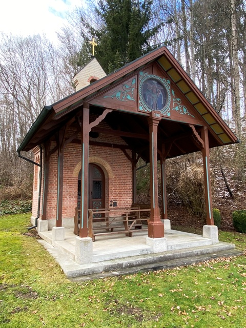 Kapelle beim lberg Mettenberg bei Rot an der Rot