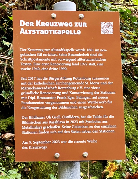 Kreuzweg in Rottenburg a. N.