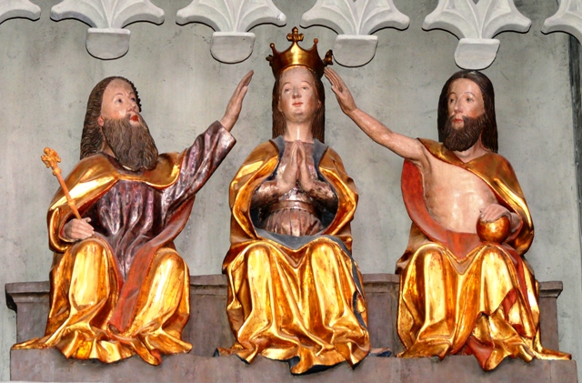 Kirche St. Jodok, Marienkrnung