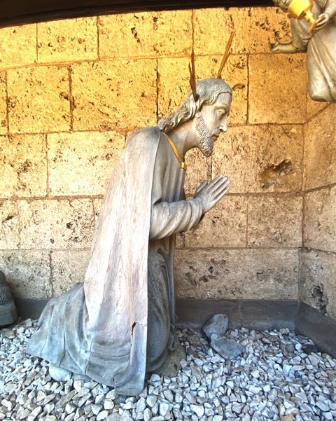 Spaichingen, lberggruppe in einer Nische der Stadtpfarrkirche