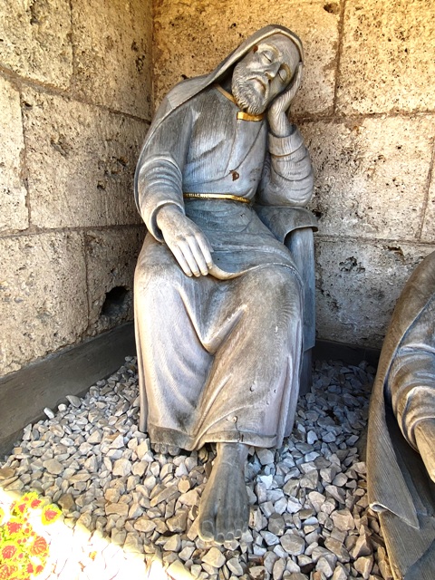 Spaichingen, lberggruppe in einer Nische der Stadtpfarrkirche