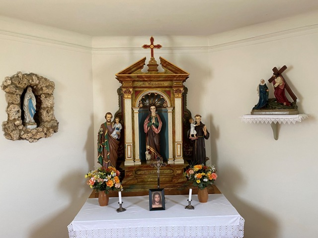 bendorf, Altar mit Lourdesgrotte