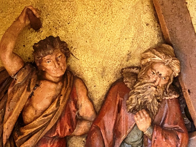 Kreuzweg Ummendorf, Station 7 , Detail