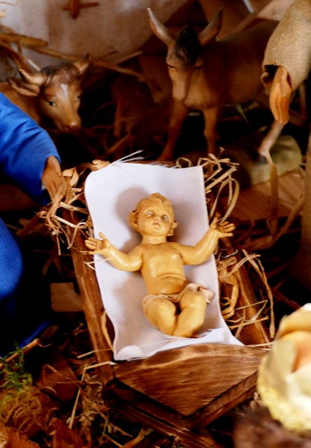 Unterankenreute, Krippe in der Pfarrkirche Mari Himmelfahrt