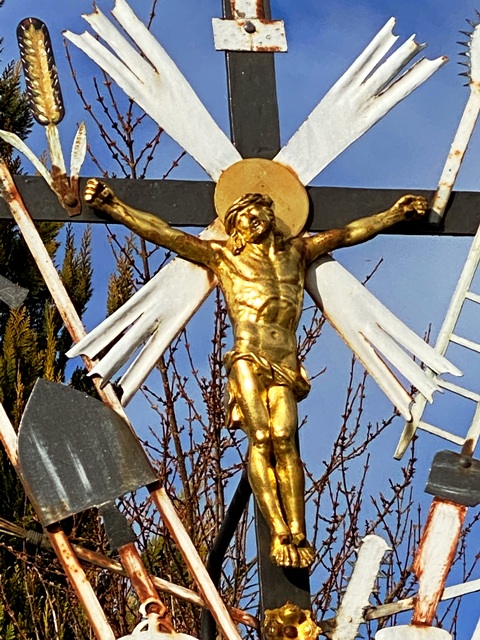 Unterschwarzach, Arma-Christi-Kreuz