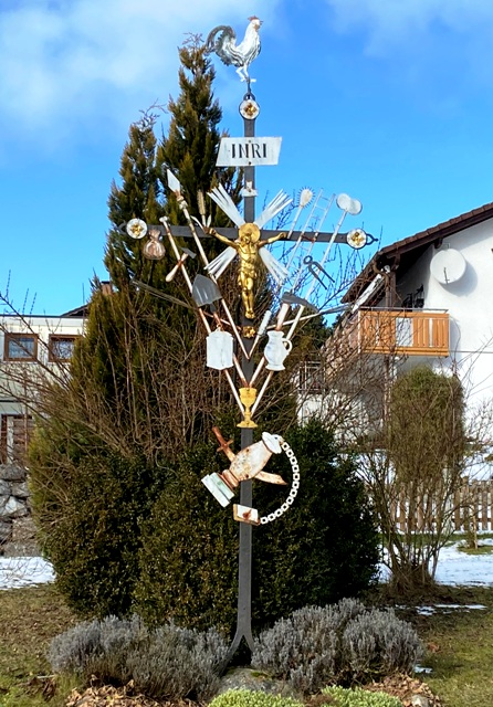 Unterschwarzach, Arma-Christi-Kreuz