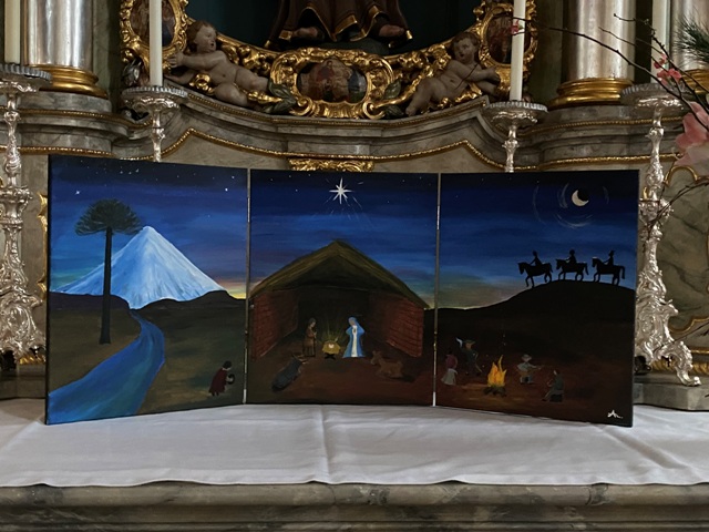 Weihnachtskrippe in der Pfarrkirche St. Peter Bad Waldsee