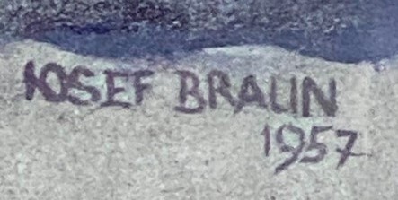 Josef Braun, Signatur 1957