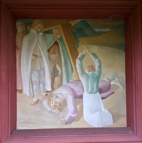 Kreuzweg Wangen, Josef Braun, Station 9