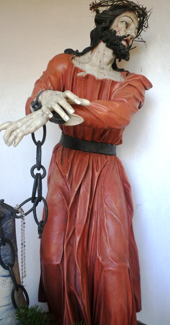 Christus an der Saul, Bildstock beim Mnster