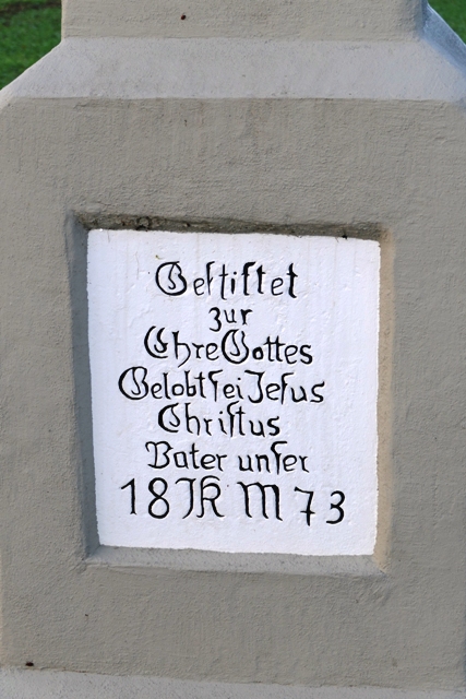 Wegkreuz in Mariatal
