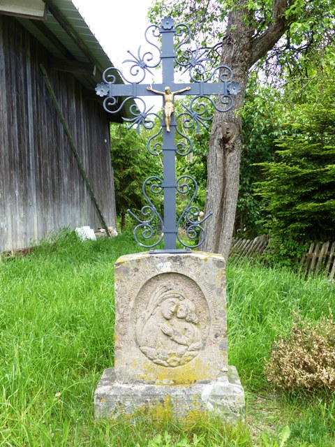 Wolfegg, Berg, Wegkreuz beim Shnekreuz