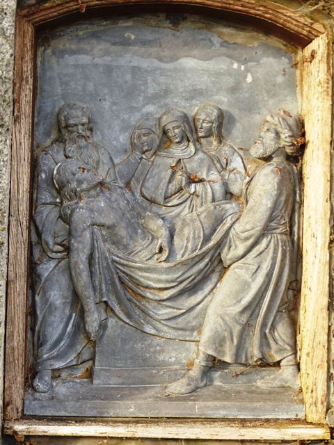 Kreuzweg zur Loretokapelle, Station 14, Grablegung Jesu