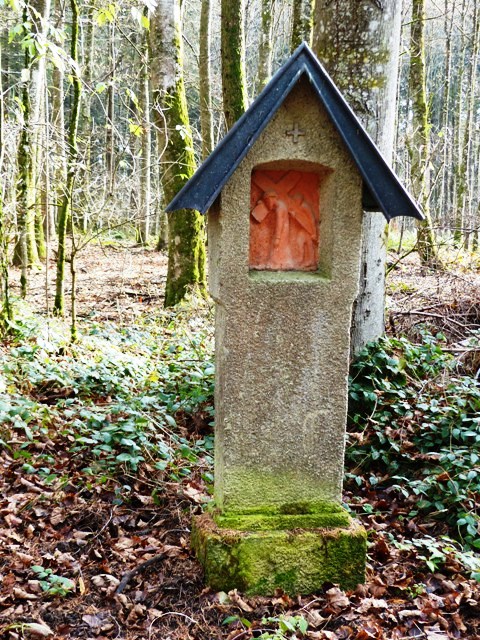 Kreuzweg zur Josefskapelle, Stationenbildstock